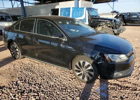 2013 Volkswagen Jetta Hybrid из США, поврежденный, VIN 3VW637AJ3DM303498